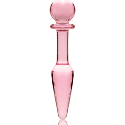 NEBULA SERIES BY IBIZA - MODELO 7 ANAL PLUG VIDRO BOROSILICADO TRANSPARENTE 13.5 CM -O- 3 CM