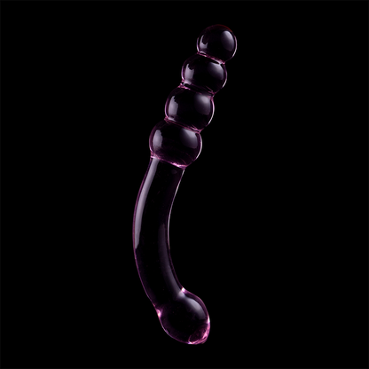 NEBULA SERIES BY IBIZA - MODELO 14 DILDO VIDRO BOROSILICADO TRANSPARENTE 18.5 CM -O- 3 CM