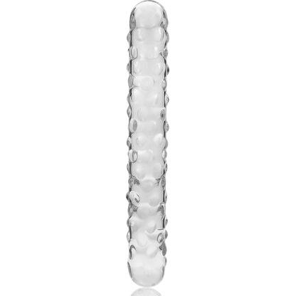 NEBULA SERIES BY IBIZA - MODELO 15 DILDO VIDRO BOROSILICADO TRANSPARENTE 18.5 CM -O- 3 CM