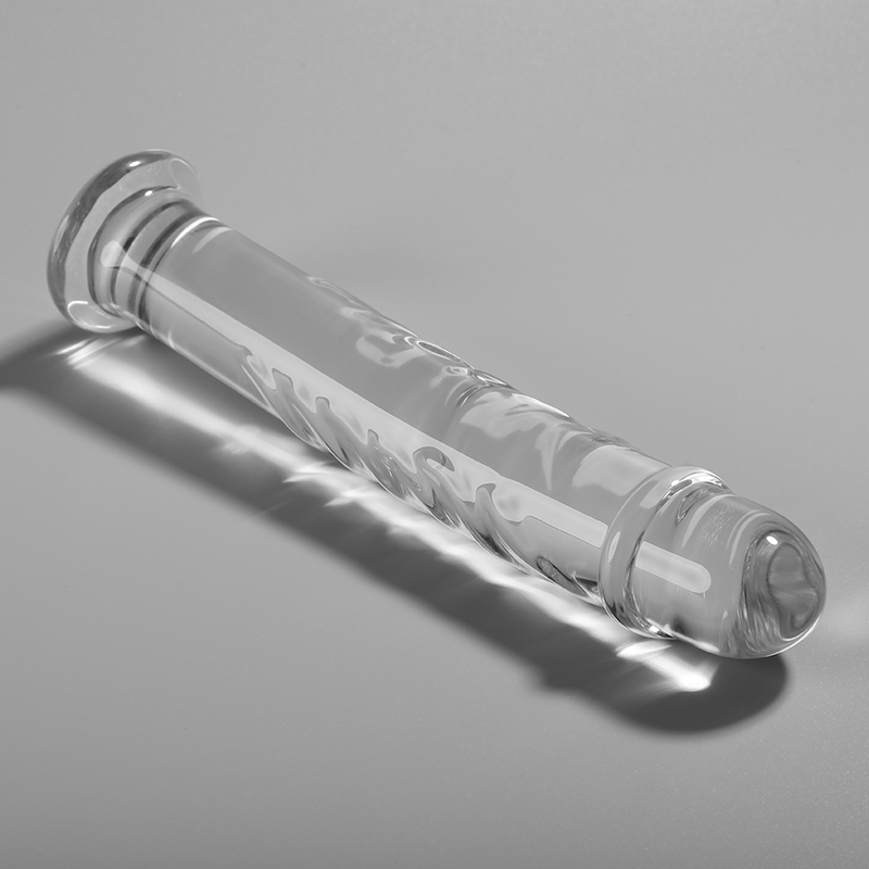 NEBULA SERIES BY IBIZA - MODELO 16 DILDO VIDRO BOROSILICADO TRANSPARENTE 18.5 CM -O- 3 CM