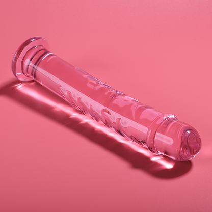 NEBULA SERIES BY IBIZA - MODELO 16 DILDO VIDRO BOROSILICADO TRANSPARENTE 18.5 CM -O- 3 CM