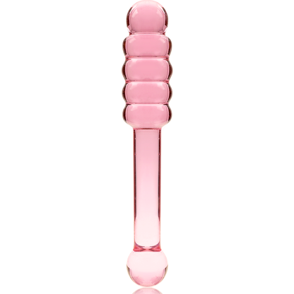 NEBULA SERIES BY IBIZA - MODELO 20 DILDO VIDRO BOROSILICADO TRANSPARENTE 20.5 CM -O- 3 CM