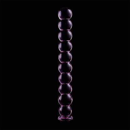 NEBULA SERIES BY IBIZA - MODELO 22 DILDO VIDRO BOROSILICADO TRANSPARENTE 21.5 CM -O- 2.5 CM