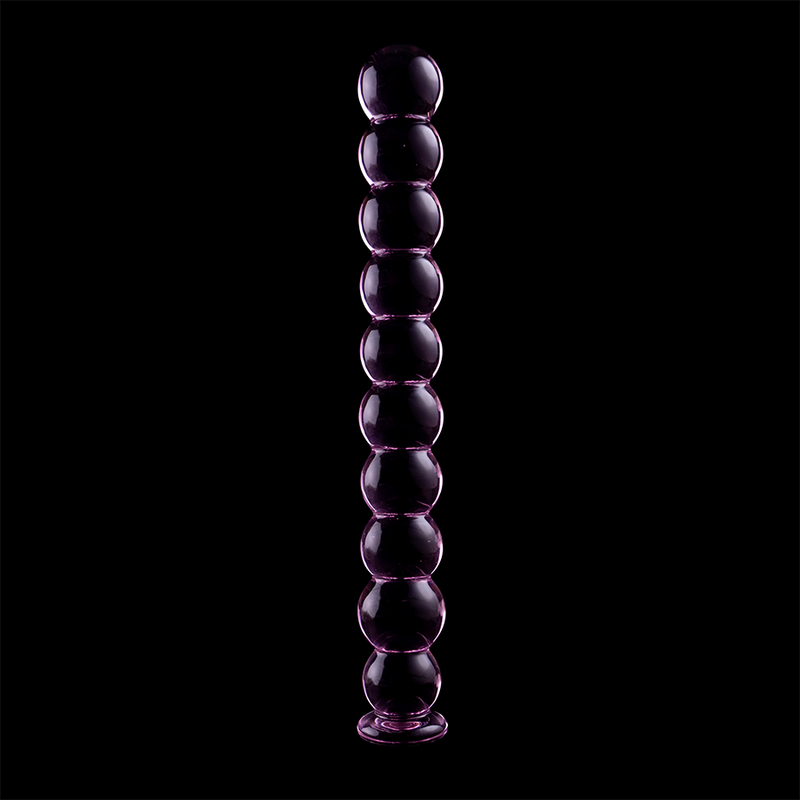 NEBULA SERIES BY IBIZA - MODELO 22 DILDO VIDRO BOROSILICADO TRANSPARENTE 21.5 CM -O- 2.5 CM