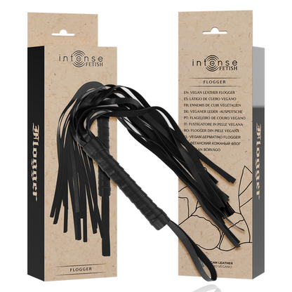 INTENSE FETISH - FLOGGER DE COURO VEGANO