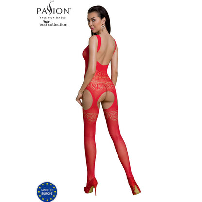 PASSION - COLEO ECO BODYSTOCKING ECO BS005 PRETO