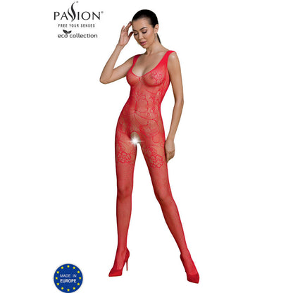 PASSION - COLEO ECO BODYSTOCKING ECO BS012 PRETO