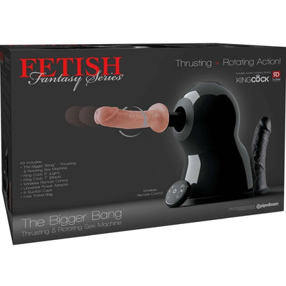 FETISH FANTASY SERIES - MQUINA DE SEXO MAIOR ROTAO E EMPURRO