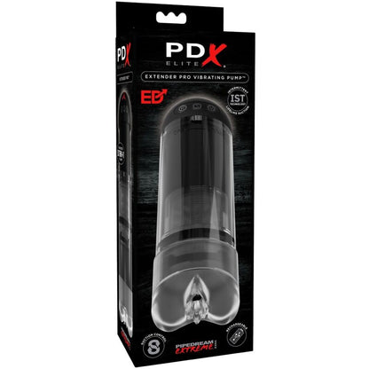 PDX ELITE - MASTURBADOR VIBRADOR STROKER EXTENDER PRO