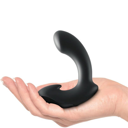 SIR RICHARDS - MASSAGEADOR DE PRÓSTATA P-POINT DE SILICONE PRETO