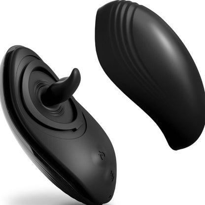 SIR RICHARDS - ESTIMULADOR ANAL RIM JOY VIBRADOR E SILICONE PRETO