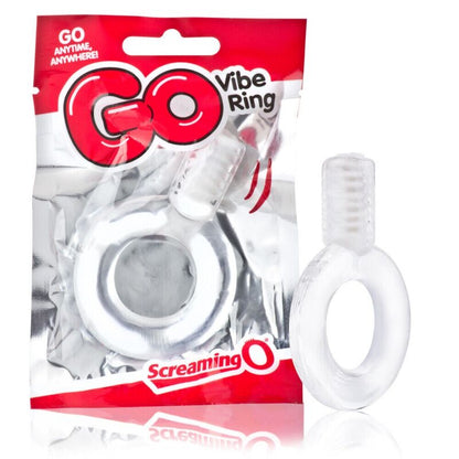 SCREAMING O - ANEL VIBRADOR GO TRANSPARENTE