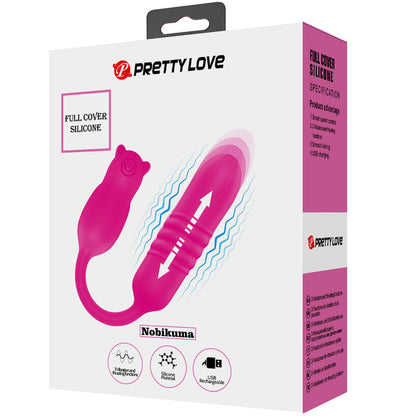 PRETTY LOVE - BALA VIBRANTE DE SILICONE ROSA