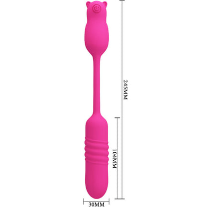 PRETTY LOVE - BALA VIBRANTE DE SILICONE ROSA