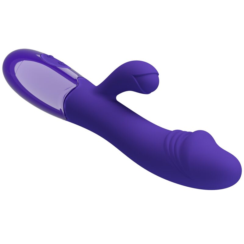 PRETTY LOVE - VIBRADOR SNAPPY YOUTH E ESTIMULADOR DE PONTO G VIOLETA