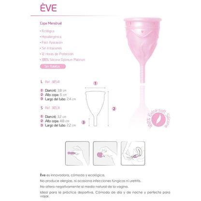 FEMINTIMATE - COPO MENSTRUAL DE SILICONE ÉVE