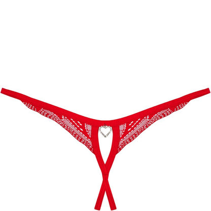 OBSESSIVE - CHILISA TANGA CROTCHLESS XS/S