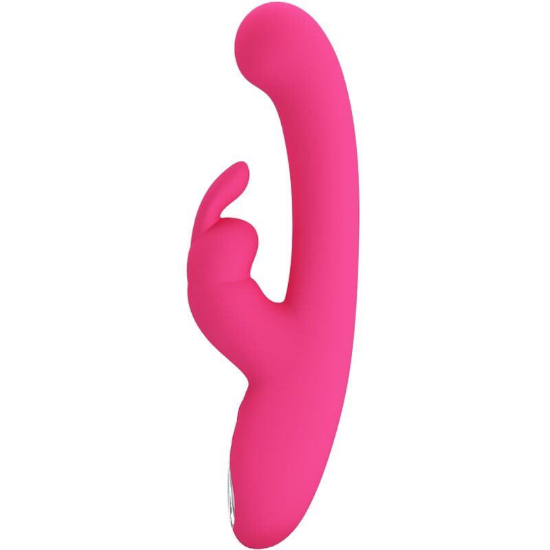 PRETTY LOVE - VIBRADOR DE COELHO LAMAR E PONTO G ROSA