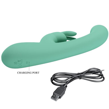 PRETTY LOVE - VIBRADOR DE COELHO LAMAR E PONTO G VERDE