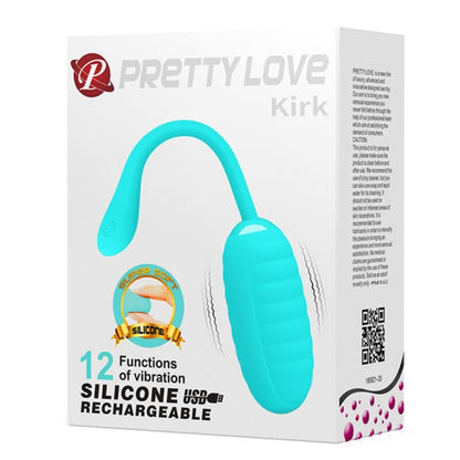 PRETTY LOVE - OVO VIBRATÓRIO RECARREGVEL KIRK LIGHT GREEN