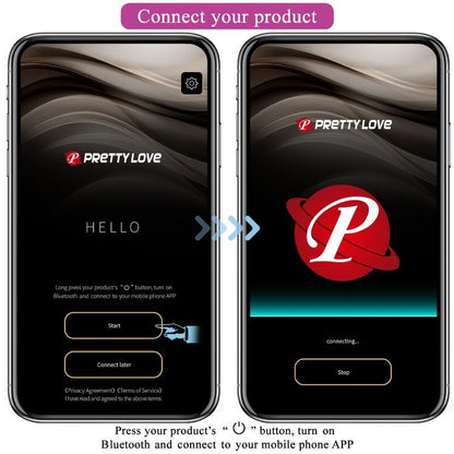 PRETTY LOVE - OVO VIBRANTE NINFA APP CONTROLADO ROXO