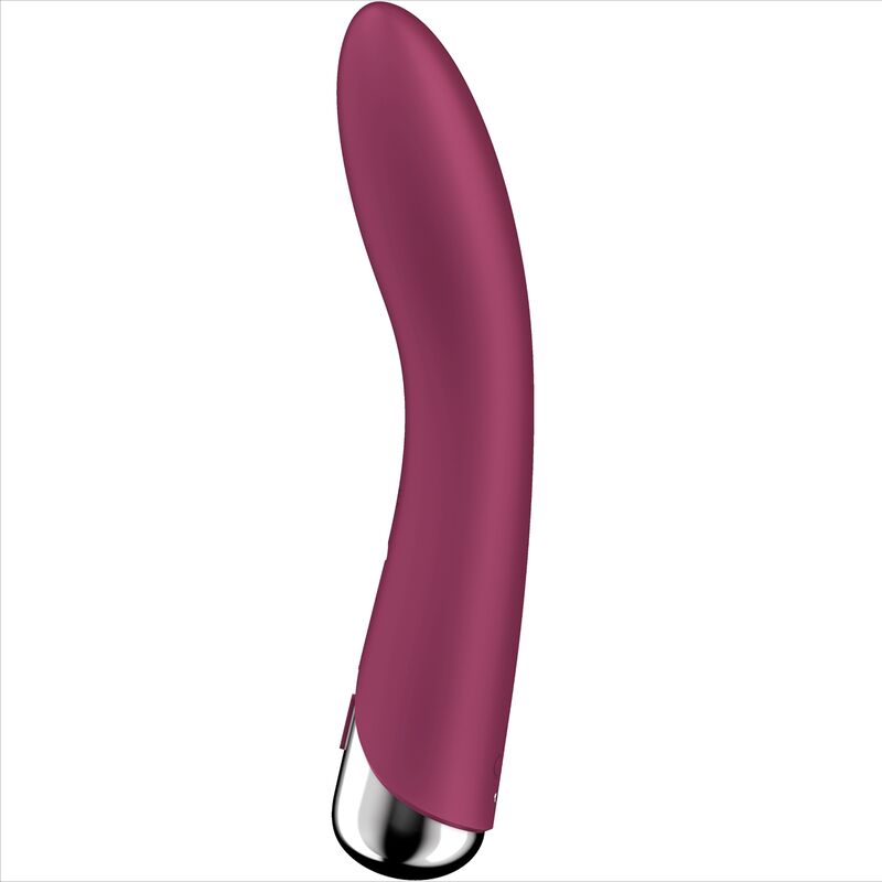 SATISFYER - VIBRADOR ROTATOR G-SPOT VIBE 1 G-SPOT VERMELHO