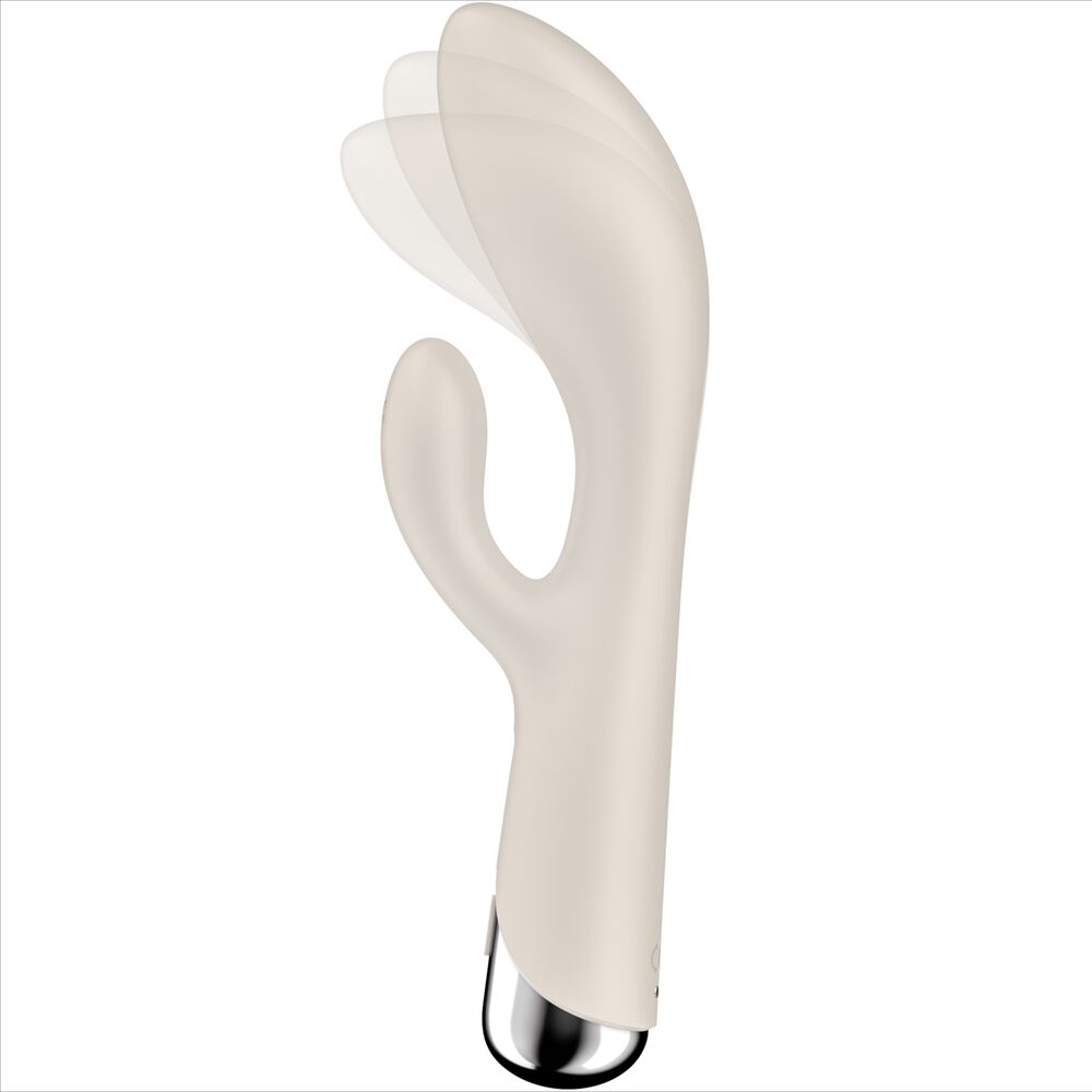 SATISFYER - COELHO GIRATÓRIO 1 CLITÓRIS E ESTIMULAO DE PONTO G VERMELHO