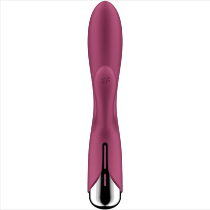 SATISFYER - COELHO GIRATÓRIO 1 CLITÓRIS E ESTIMULAO DE PONTO G VERMELHO