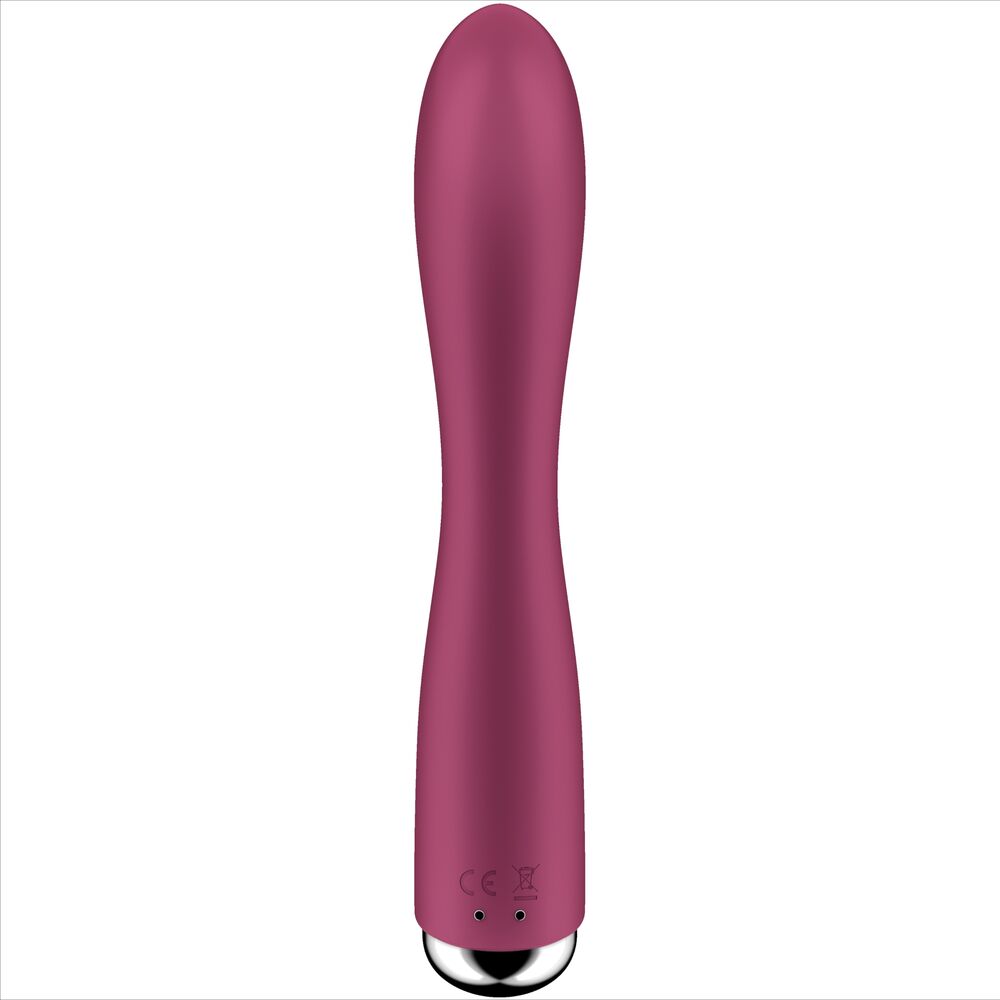 SATISFYER - COELHO GIRATÓRIO 1 CLITÓRIS E ESTIMULAO DE PONTO G VERMELHO