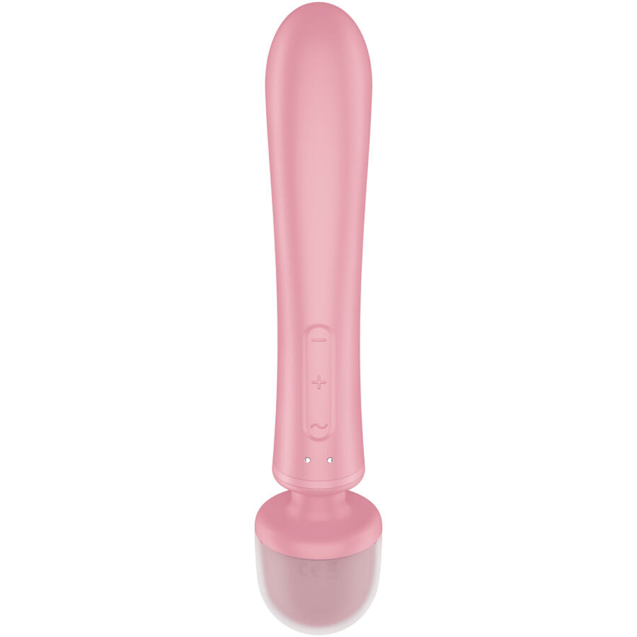 SATISFYER - TRIPLE LOVER RABBIT VIBRADOR MASSAGER ROSA