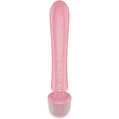 SATISFYER - TRIPLE LOVER RABBIT VIBRADOR MASSAGER ROSA