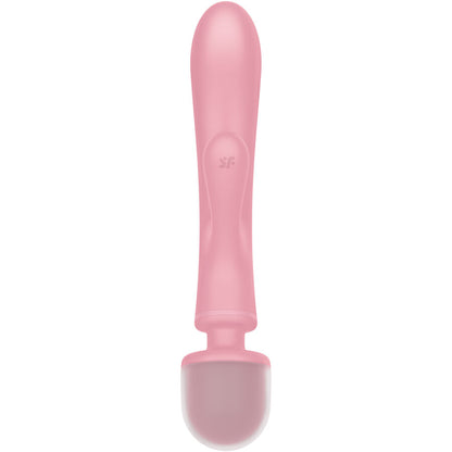 SATISFYER - TRIPLE LOVER RABBIT VIBRADOR MASSAGER ROSA