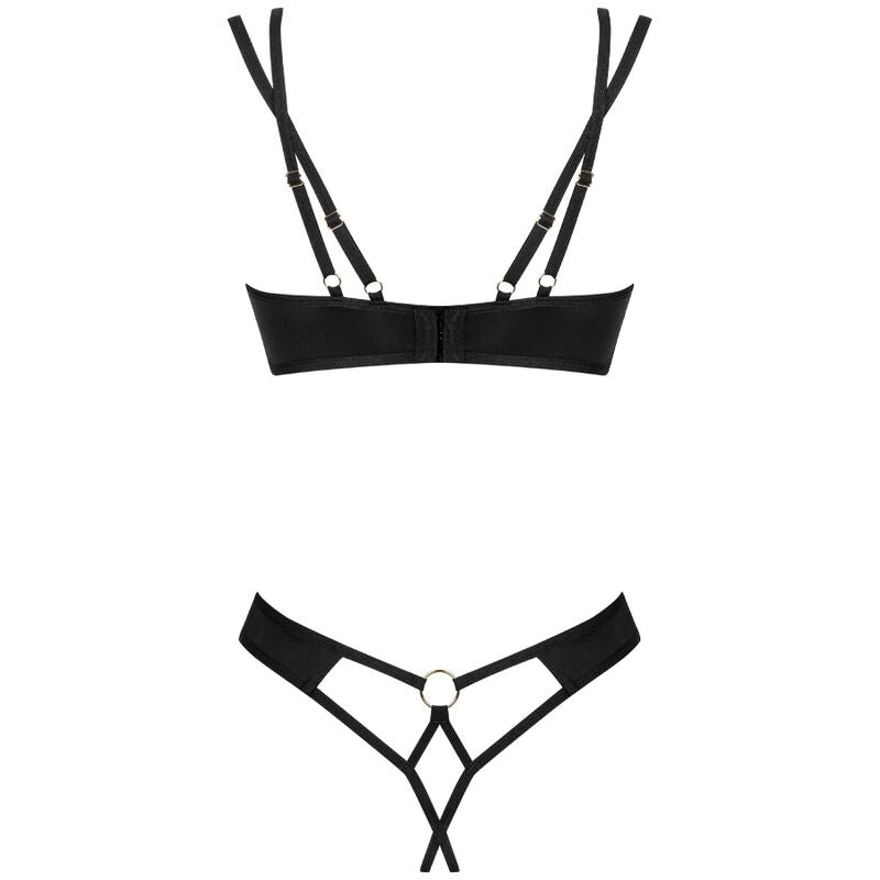 OBSESSIVE - CONJUNTO NESARI DUAS PEÇAS CROTCHLESS XS/S