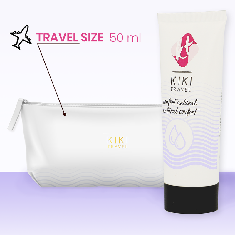 KIKÍ TRAVEL - CONFORT LUBRIFICANTE NATURAL 50 ML