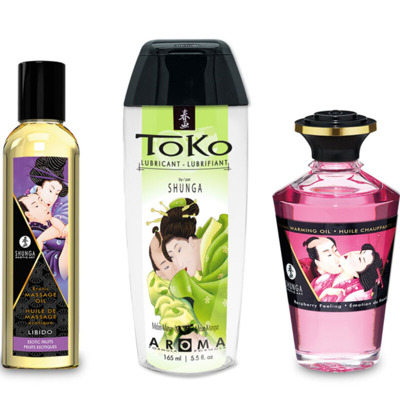 SHUNGA - KIT COLEÇÃO FRUITY KISSES