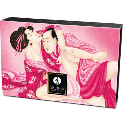 SHUNGA - KIT DE PÓ DE MASSAGEM COMESTÍVEL FRAMBOESA