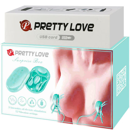 PRETTY LOVE - CAIXA SURPRESA AZUL PINA DE ESTIMULAO ELECTRO