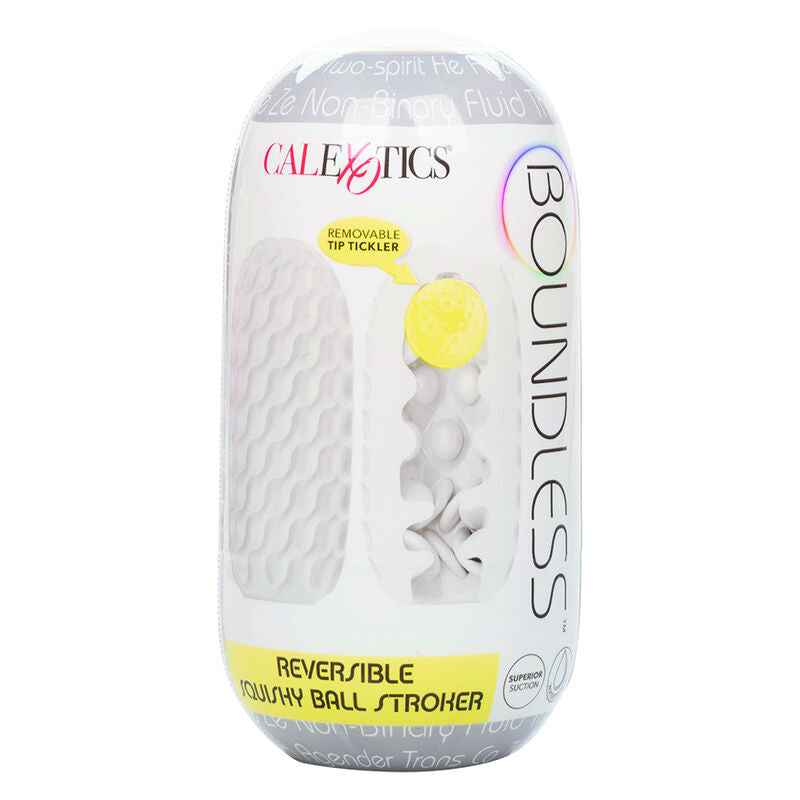 CALEXOTICS - BOUNDLESS REVERSÍVEL SQUISHY BALL STROKE CINZA