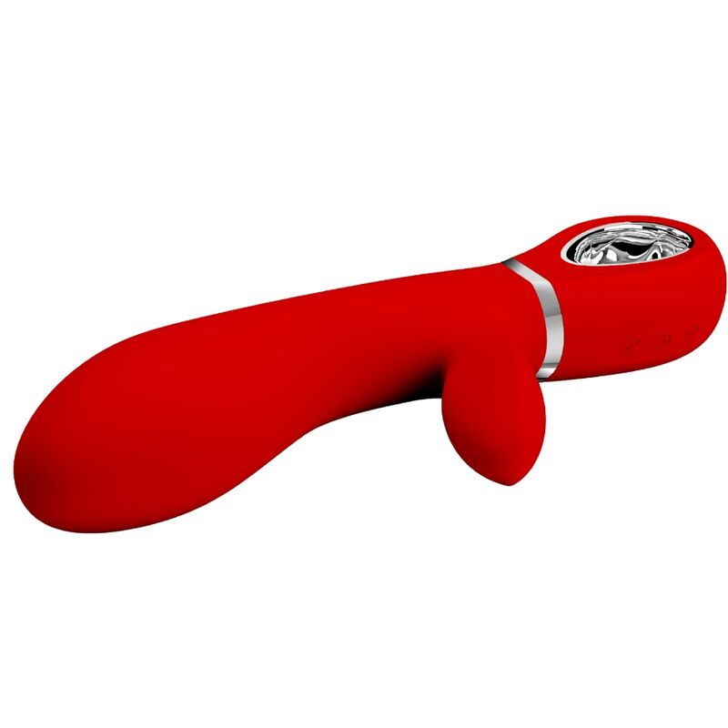 PRETTY LOVE - VIBRADOR MULTIFUNO G-SPOT THOMAS VERMELHO