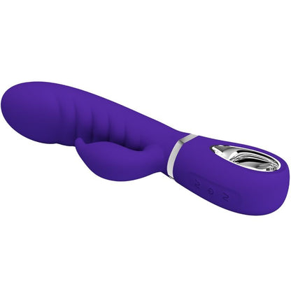 PRETTY LOVE - VIBRADOR PRESCOTT MULTIFUNO G-SPOT ROXO