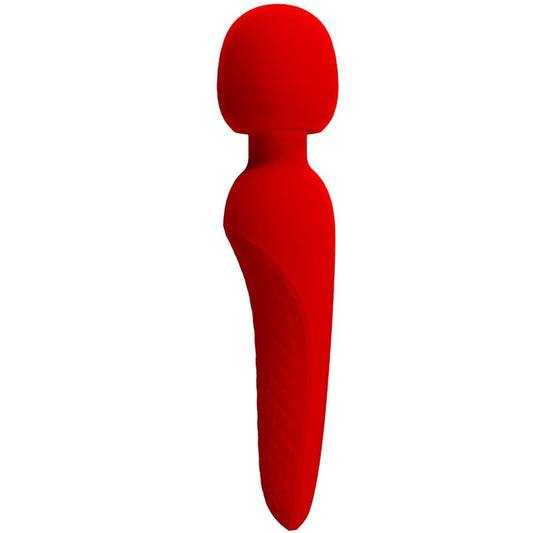 PRETTY LOVE - MAREDITH MASSAGER 12 MODOS DE VIBRAO VERMELHO