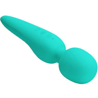 PRETTY LOVE - MAREDITH MASSAGER 12 MODOS DE VIBRAO AQUA GREEN