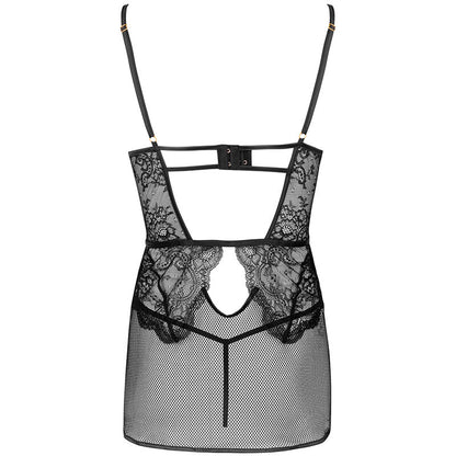 LIVCO CORSETTI FASHION - CAMISA BARIRIN LC 90633 + CALCINHA PRETA