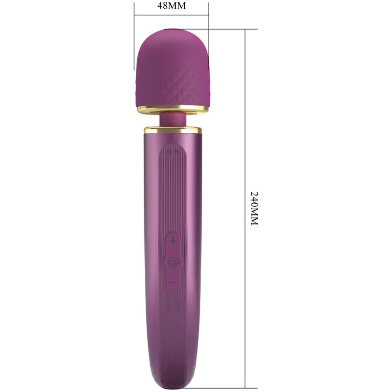 PRETTY LOVE - MASSAGER 7 MODOS DE VIBRAO ROXO