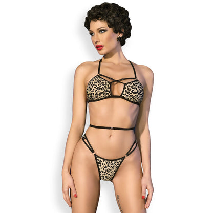 CHILIROSE - BIQUINI LEOPARDO S/M (CR 4497)