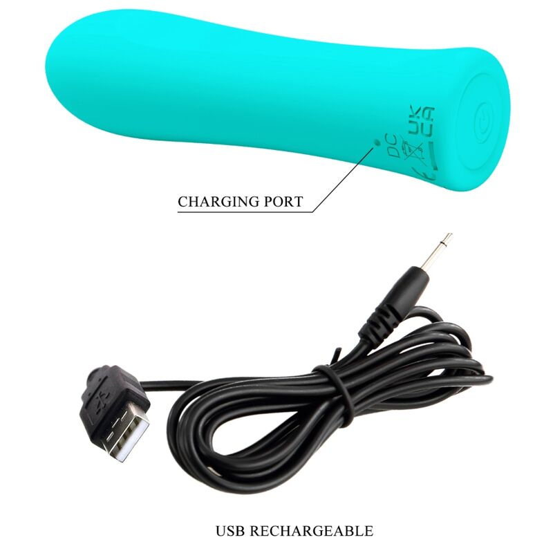 PRETTY LOVE - VIBRADOR ALFREDA SUPER POWER AQUA