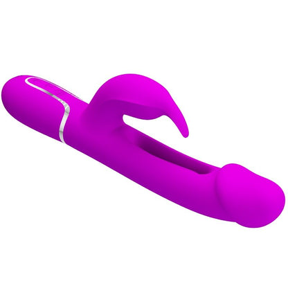 PRETTY LOVE - VIBRADOR COELHO DEJON 3 EM 1 MULTIFUNO AQUA VERDE