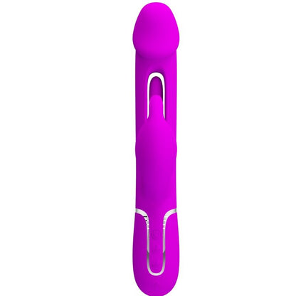 PRETTY LOVE - VIBRADOR COELHO DEJON 3 EM 1 MULTIFUNO AQUA VERDE