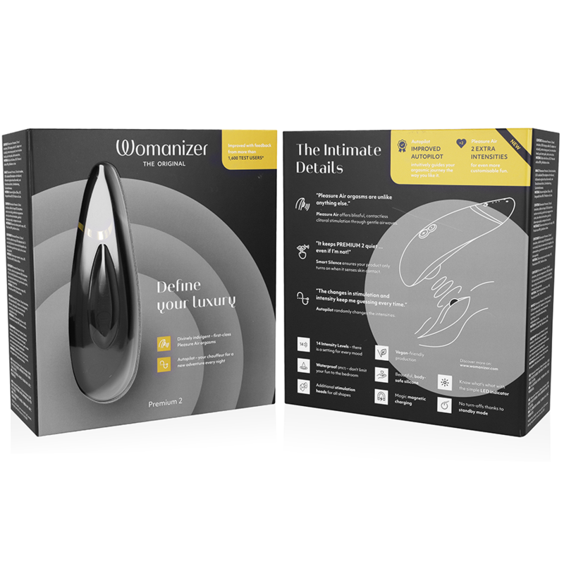 WOMANIZER - PREMIUM 2 ESTIMULADOR CLITORIAL