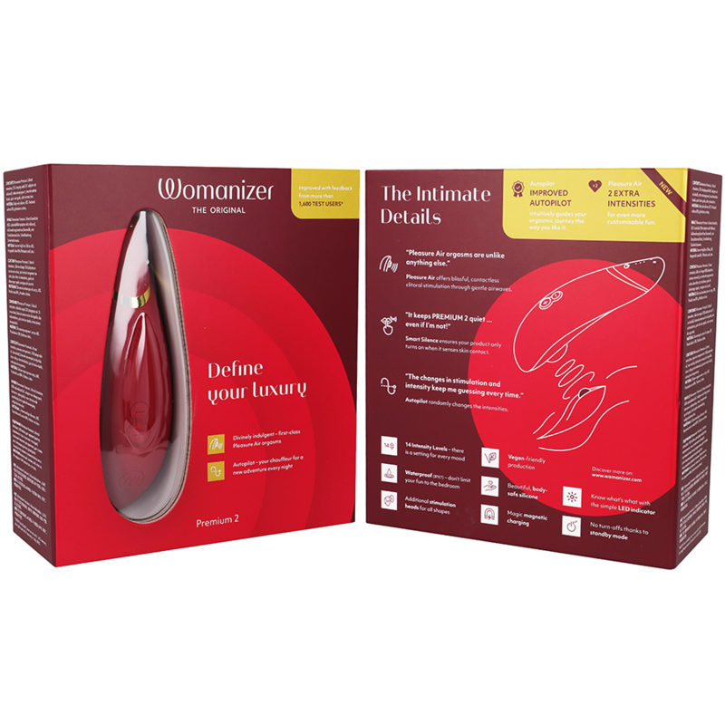 WOMANIZER - PREMIUM 2 ESTIMULADOR CLITORIAL